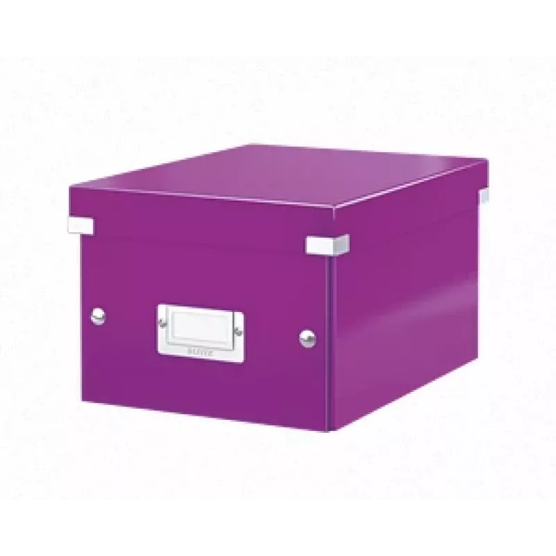 „Leitz Click & Store WOW“ maža dėžutė, violetinė, kartonas, 540 g