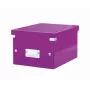 „Leitz Click & Store WOW“ maža dėžutė, violetinė, kartonas, 540 g