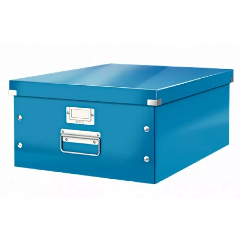 Leitz Click & Store WOW didelė archyvinė dėžė, mėlyna, kartonas, 1,28 kg