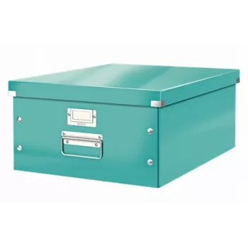 Leitz Click & Store WOW didelė saugojimo dėžė, turkio spalvos, kartonas, 29,6 l, 1,28 kg, 1 vnt.