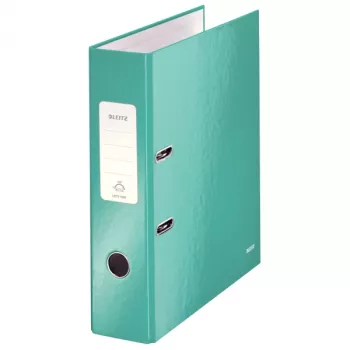 Leitz Lever Arch File 180° WOW POB/Laminated A4/80mm, A4, kartonas, turkio spalvos, 600 lapų, 80 g/m², 8 cm