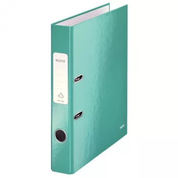 Leitz svirties segtuvas 180° WOW POB/Laminuotas A4/50 mm, A4, Kartonas, Turkis, 350 lapų, 80 g/m², 5 cm