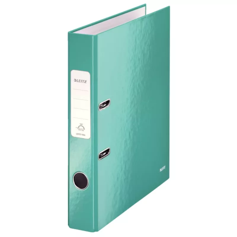 Leitz svirties segtuvas 180° WOW POB/Laminuotas A4/50 mm, A4, Kartonas, Turkis, 350 lapų, 80 g/m², 5 cm