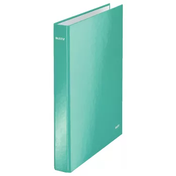 Leitz Ringbinder WOW Laminuotas A4+ 2DR/25mm, A4, Kartonas, Mėlynos spalvos, Baltos spalvos, 250 lapų, 80 g/m²