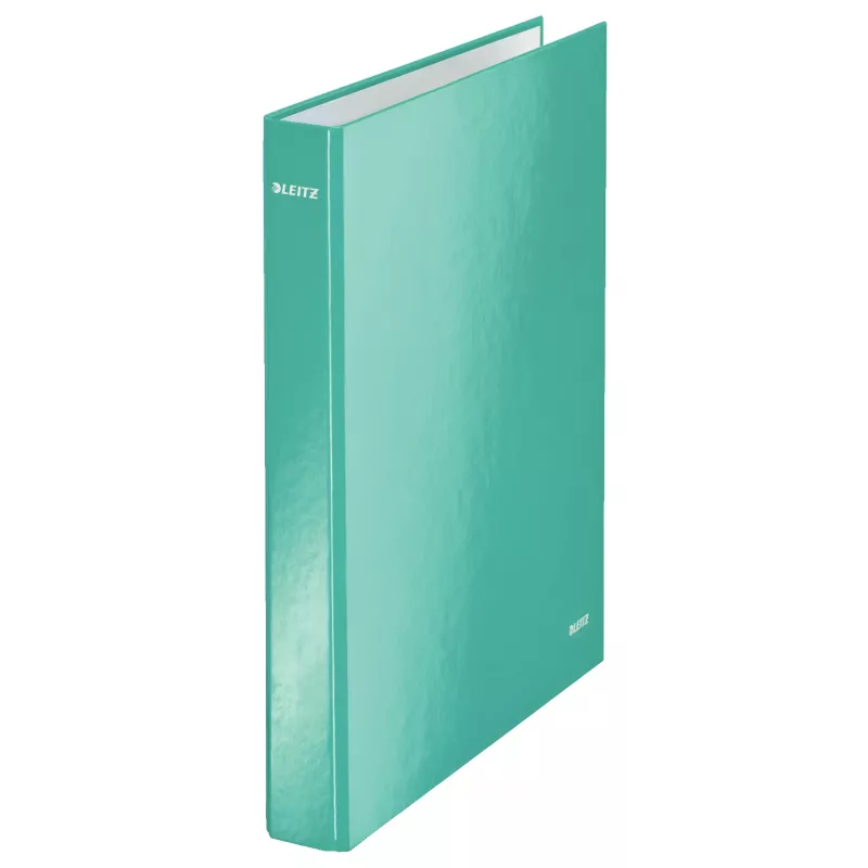 Leitz segtuvas WOW laminuotas A4+ 4DR/25mm, A4, Kartonas, Metalinis, Turkio, 230 lapų, 80 g/m², 2,5 cm