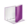 Leitz Ringbinder WOW Laminuotas A4+ 4DR/25mm, A4, Kartonas, Metalinė, Violetinė, 230 lapų, 80 g/m², 2,5 cm