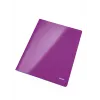 Leitz plokščia byla kortelėms / kartonui WOW A4, A4, kartonas, violetinė, 250 lapų, 240 mm, 3 mm
