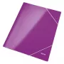 Leitz 3-Flap Folder WOW Card/POB A4, A4, polipropilenas (PP), violetinė, 250 lapų, 80 g/m², popierius