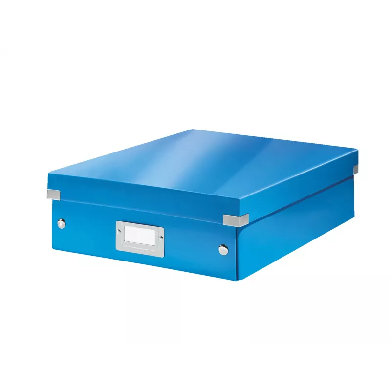 Leitz Click & Store WOW vidutinė tvarkymo dėžė, mėlyna, kartonas, 880 g