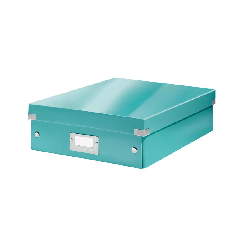 Leitz Click & Store WOW Medium Organiser Box, Blue, Carton, 880 g