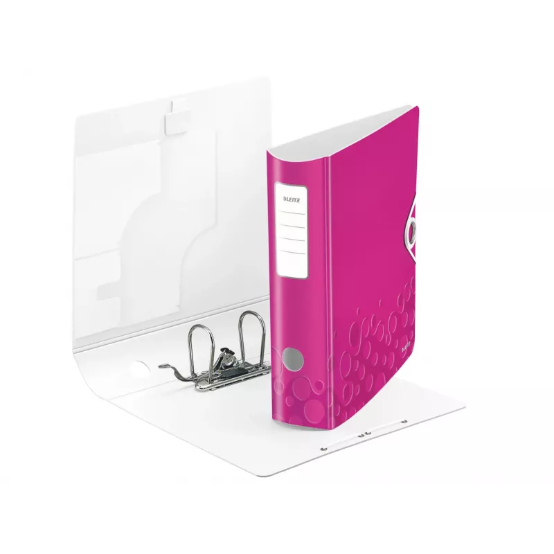 Leitz svirties segtuvas Active PP WOW A4/80mm, A4, poli putplastis, rožinis, 500 lapų, 80 g/m², 8,2 cm