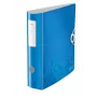 Leitz svirtinis segtuvas Active PP WOW A4/80mm, A4, poliuretano putplastis, mėlynas, 500 lapų, 80 g/m², 8,2 cm