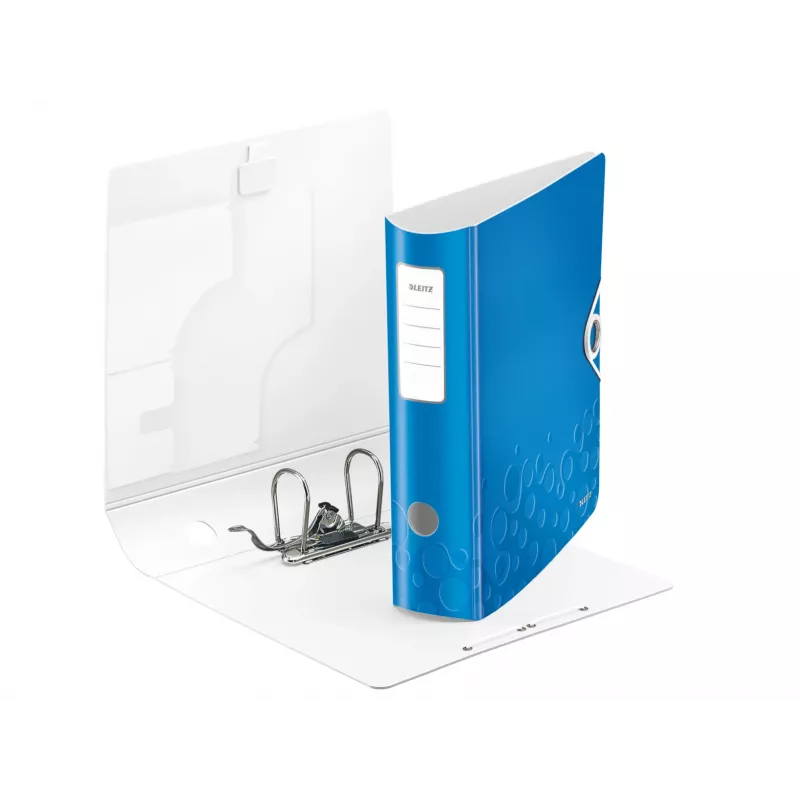 Leitz svirtinis segtuvas Active PP WOW A4/80mm, A4, poliuretano putplastis, mėlynas, 500 lapų, 80 g/m², 8,2 cm