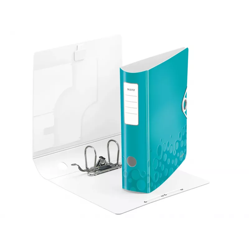 Leitz svirtinė byla Active PP WOW A4/80mm, A4, poliuretano putplastis, turkio spalvos, 500 lapų, 80 g/m², 8,2 cm