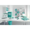 Leitz svirtinė byla Active PP WOW A4/80mm, A4, poliuretano putplastis, turkio spalvos, 500 lapų, 80 g/m², 8,2 cm