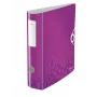 Leitz svirties segtuvas Active PP WOW A4/80 mm, A4, polifoamas, violetinis, 500 lapų, 80 g/m², 8,2 cm