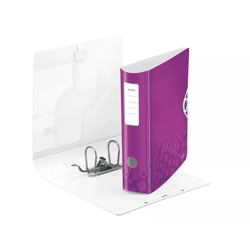 Leitz svirties segtuvas Active PP WOW A4/80 mm, A4, polifoamas, violetinis, 500 lapų, 80 g/m², 8,2 cm