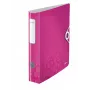 Leitz svirties segtuvas Active PP WOW A4/65mm, A4, poliuretanas, rožinis, 350 lapų, 80 g/m², 6,5 cm