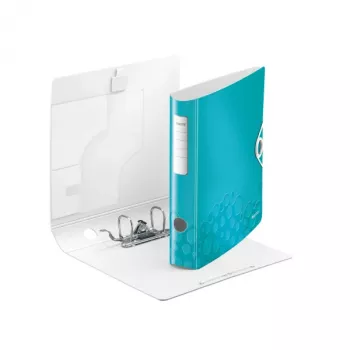 Leitz svirtinė segtuvo byla Active PP WOW A4/65mm, A4, polifoamas, mėlyna, 350 lapų, 80 g/m², 6,5 cm