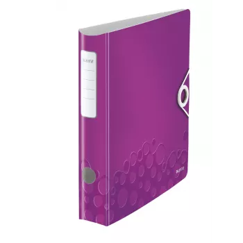 Leitz svirties segtuvas Active PP WOW A4/65mm, A4, polifoam, violetinė, 350 lapų, 80 g/m², 6.5 cm