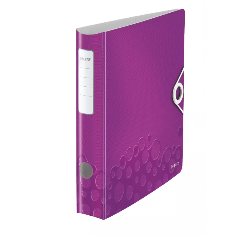 Leitz svirties segtuvas Active PP WOW A4/65mm, A4, polifoam, violetinė, 350 lapų, 80 g/m², 6.5 cm