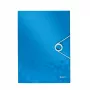 Leitz 3-Flap Folder WOW PP A4, A4, polipropilenas (PP), mėlynas, metalinis, stačias, 150 lapų, 235 mm