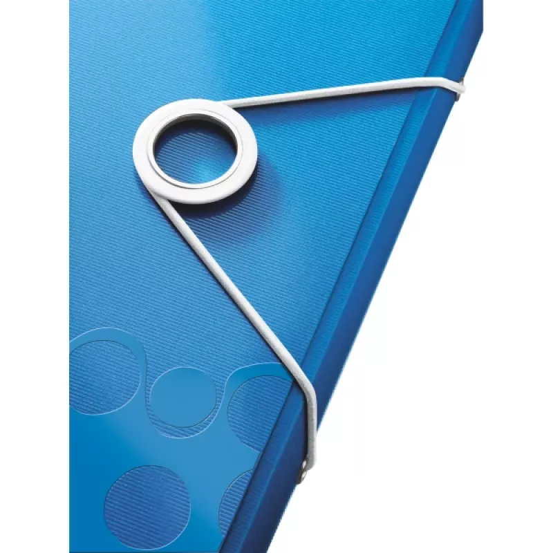 Leitz 3-Flap Folder WOW PP A4, A4, polipropilenas (PP), mėlynas, metalinis, stačias, 150 lapų, 235 mm