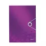 Leitz 3-Flap Folder WOW PP A4, A4, polipropileno (PP), Metallic, Purple, portretinė, 150 lapų, 235 mm