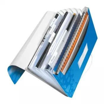 Leitz Project File WOW PP, A4, polipropilenas (PP), mėlynas, 200 lapų, 254 mm, 38 mm