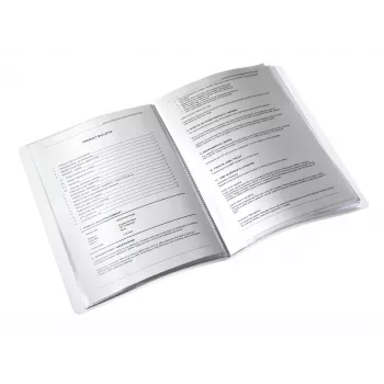 Leitz WOW PP dokumentų įdėklas, 20 kišenių, Metalic, Rožinė, Polivinilchloridas (PVC), 20 kišenių, A4, 231 mm, 13 mm