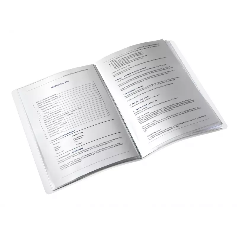 Leitz parodomoji knyga WOW PP 20 kišenėlių, metalinė, violetinė, polivinilchloridas (PVC), 20 kišenėlių, A4, 231 mm, 13 mm