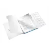 Leitz Divider Book WOW PP 6 skirtukų, A4, Polipropilenas (PP), Mėlyna, Metalinė, 200 lapų, 260 mm, 17 mm
