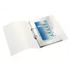Leitz Ringbinder WOW PP A4 2RR/25mm, A4, apvalūs žiedai, polipropilenas (PP), mėlyna, metalinė, balta, 190 lapų