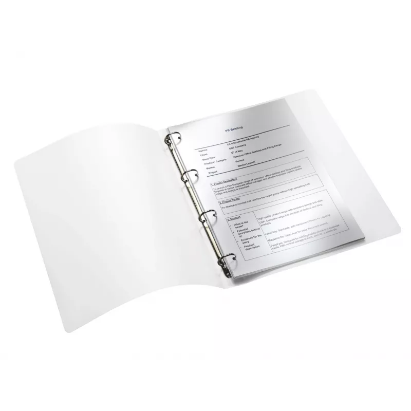 Leitz WOW segtuvas su žiedais, A4, polipropilenas (PP), metalizuotas, rausvas, 200 lapų, 2,5 cm, 257 mm