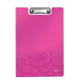 Leitz dokumentų apklotas su viršeliu WOW, A4, polifoam, rožinis, 75 lapai, 1 kišenė, 230 mm