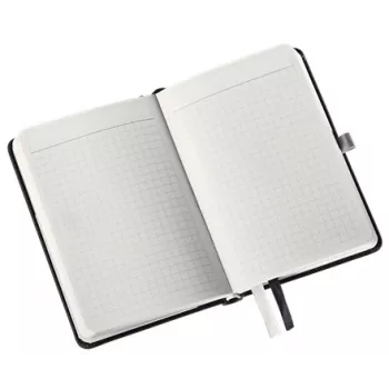 Leitz 44910094 rašomasis bloknotas A6 80 lapų juodas