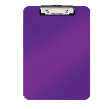 Leitz segtuvas be priekinio viršelio WOW, A4, plastikinis, violetinis, 80 lapų, 228 mm, 320 mm