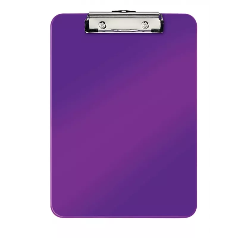 Leitz segtuvas be priekinio viršelio WOW, A4, plastikinis, violetinis, 80 lapų, 228 mm, 320 mm