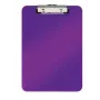 Leitz segtuvas be priekinio viršelio WOW, A4, plastikinis, violetinis, 80 lapų, 228 mm, 320 mm