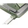 Leitz NeXXt Skylių perforavimo stiliaus perforatorius, 2 skylėms, 30 lapų, metalinis, 30 lapų, žalia, sidabrinė, metalas, 8 cm, A6, 107 mm