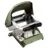 Leitz NeXXt Skylių perforavimo stiliaus perforatorius, 2 skylėms, 30 lapų, metalinis, 30 lapų, žalia, sidabrinė, metalas, 8 cm, A6, 107 mm