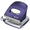 Leitz Hole Punch Style NeXXt, 2 skylėms 30 lapų metalinis, 30 lapų, Mėlynas, 8 cm, A6, 380 g, 107 x 100 x 137 mm