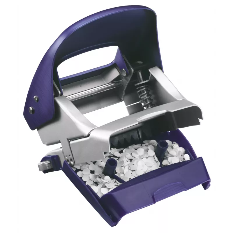 Leitz Hole Punch Style NeXXt, 2 skylėms 30 lapų metalinis, 30 lapų, Mėlynas, 8 cm, A6, 380 g, 107 x 100 x 137 mm