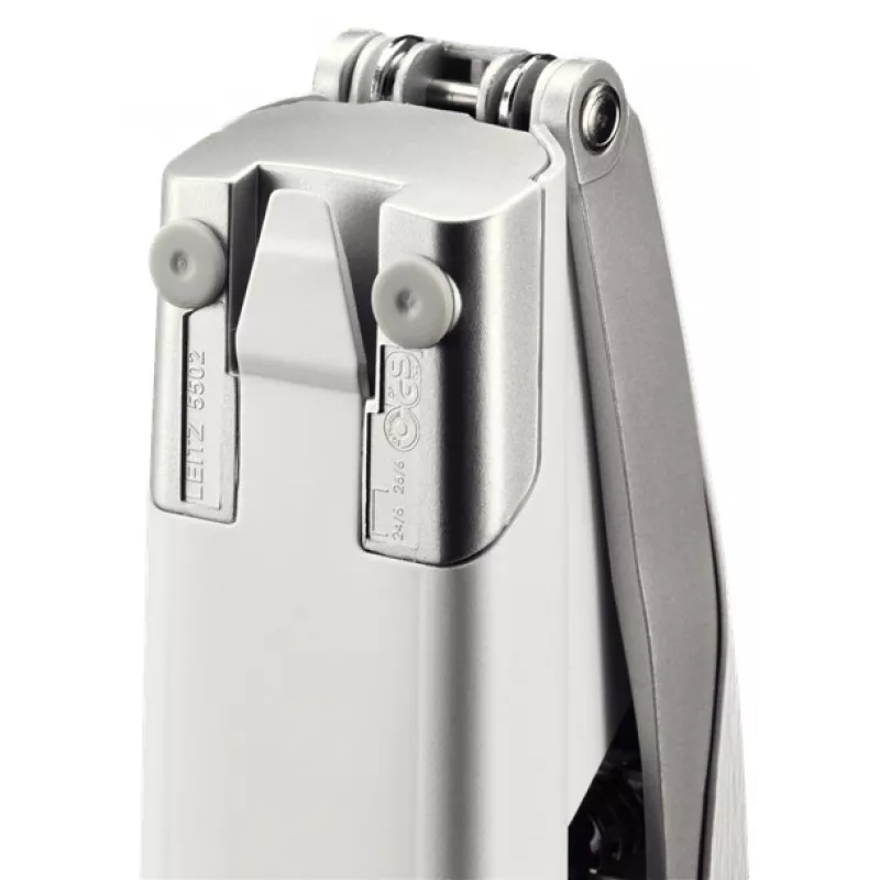 Leitz NeXXt segiklis Style, metalinis 30 lapų, 30 lapų, sidabrinis, baltas, P3, metalas, plastikas, 80 g/m², viršutinis