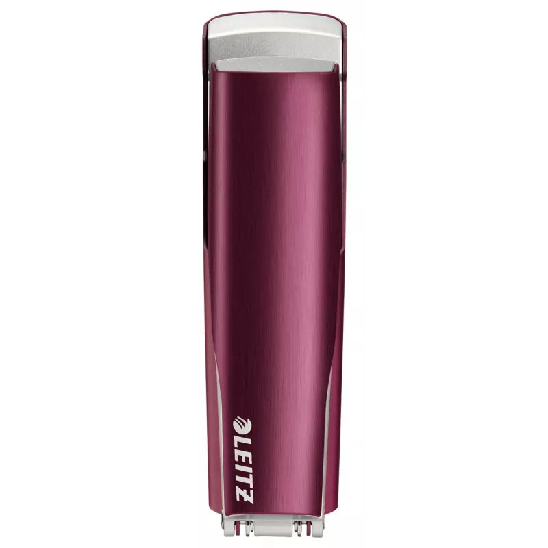 Leitz NeXXt Style segiklis, 30 lapų Metal, 30 lapų, Raudona, Sidabrinė, 24/6, Metalas, Plastikas, 80 g/m², Viršutinis
