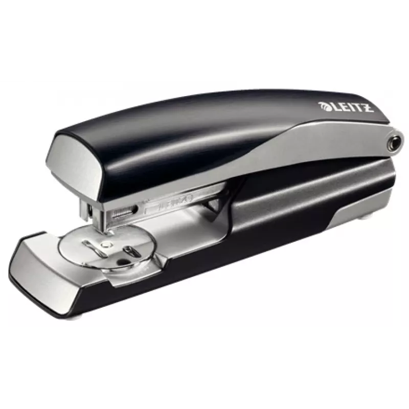 Leitz NeXXt segiklis Style, 30 lapų metalinis, 30 lapų, juoda, sidabrinė, P3, metalas, plastikas, 80 g/m², viršus