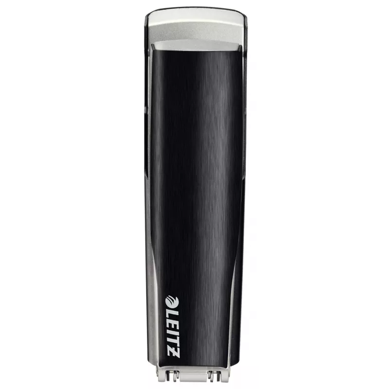 Leitz NeXXt segiklis Style, 30 lapų metalinis, 30 lapų, juoda, sidabrinė, P3, metalas, plastikas, 80 g/m², viršus