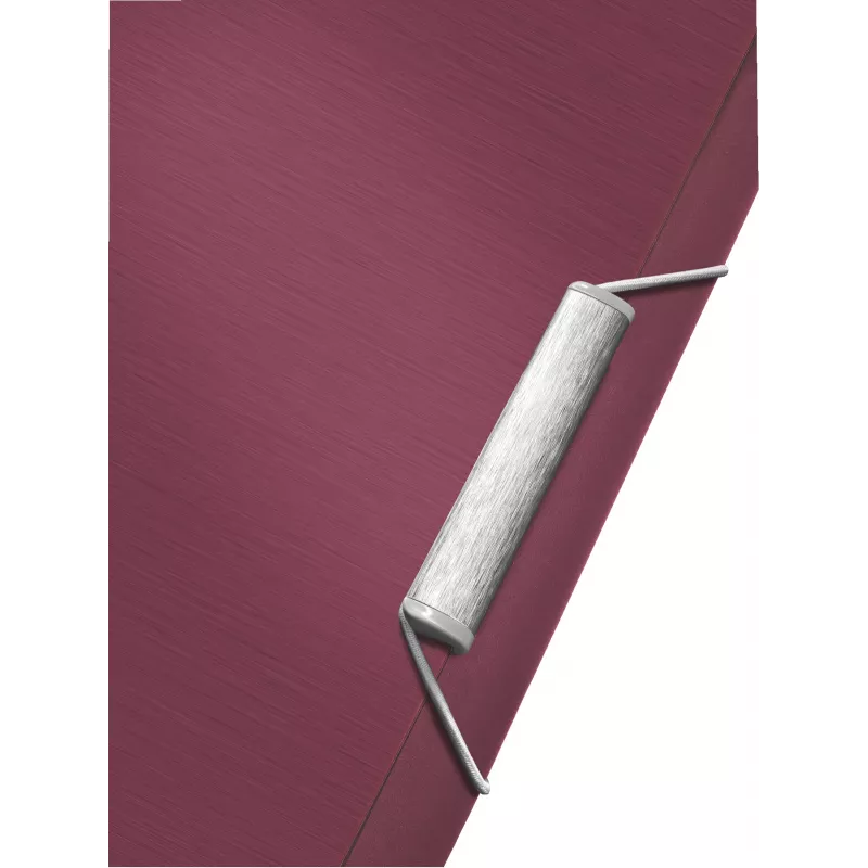 Leitz 3-Flap Folder Style PP A4, A4, Polypropylene (PP), Red, 150 sheets, 80 g/m², Elastic band