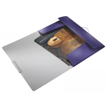 Leitz 3-Flap Folder Style PP A4, A4, polipropilenas, mėlynas, 150 lapų, 80 g/m², elastinė juosta