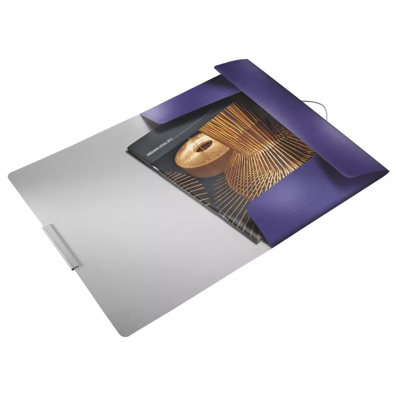 Leitz 3-Flap Folder Style PP A4, A4, polipropilenas, mėlynas, 150 lapų, 80 g/m², elastinė juosta